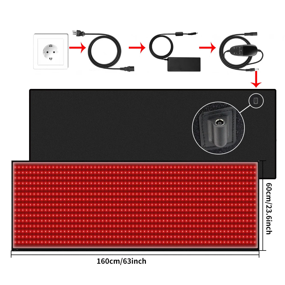 Professional Red Light Therapy Mat