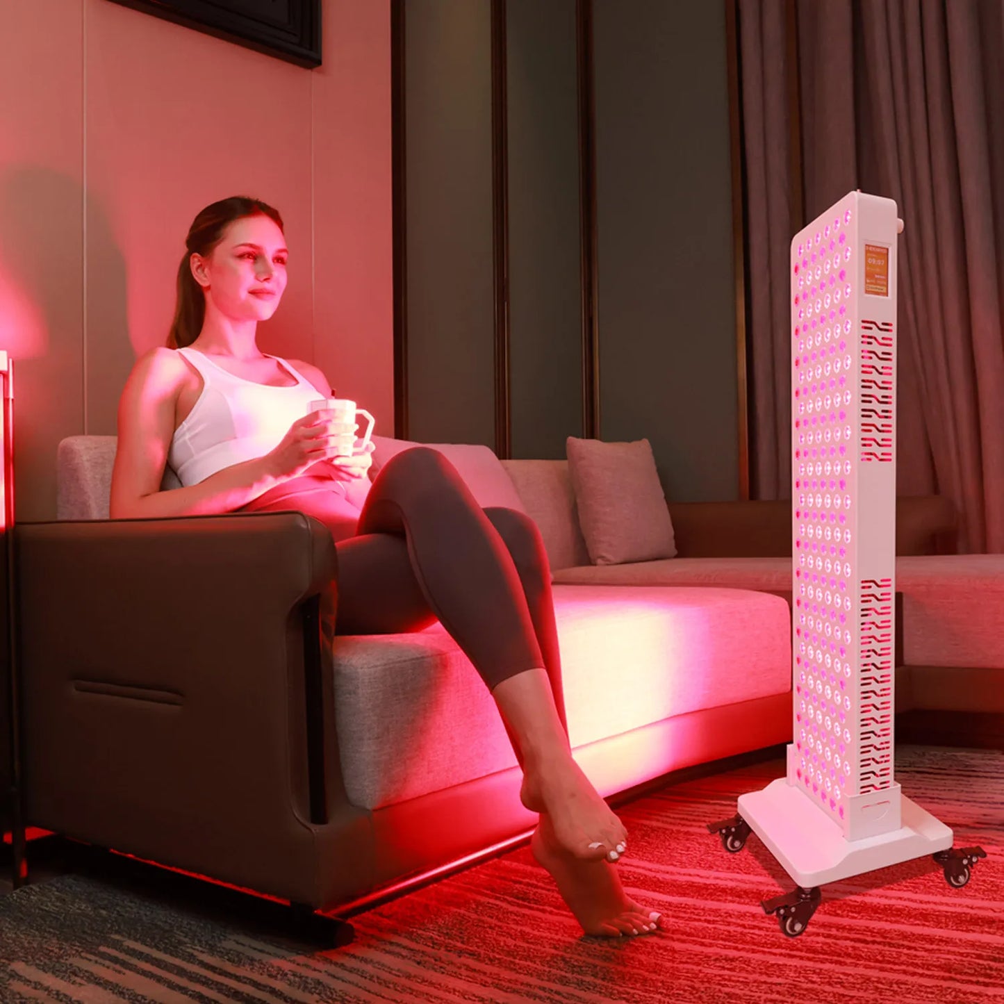 Professional Full Body Red Light Panel With Stand