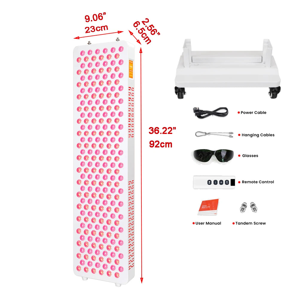 Professional Full Body Red Light Panel With Stand