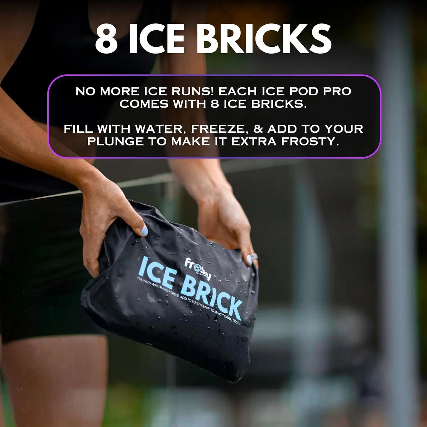 Inflatable Ice Tub for Cold Plunge