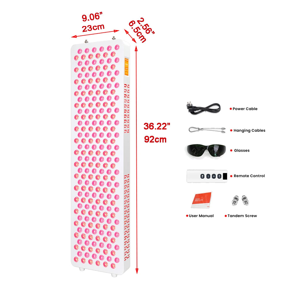 Professional Full Body Red Light Panel With Stand