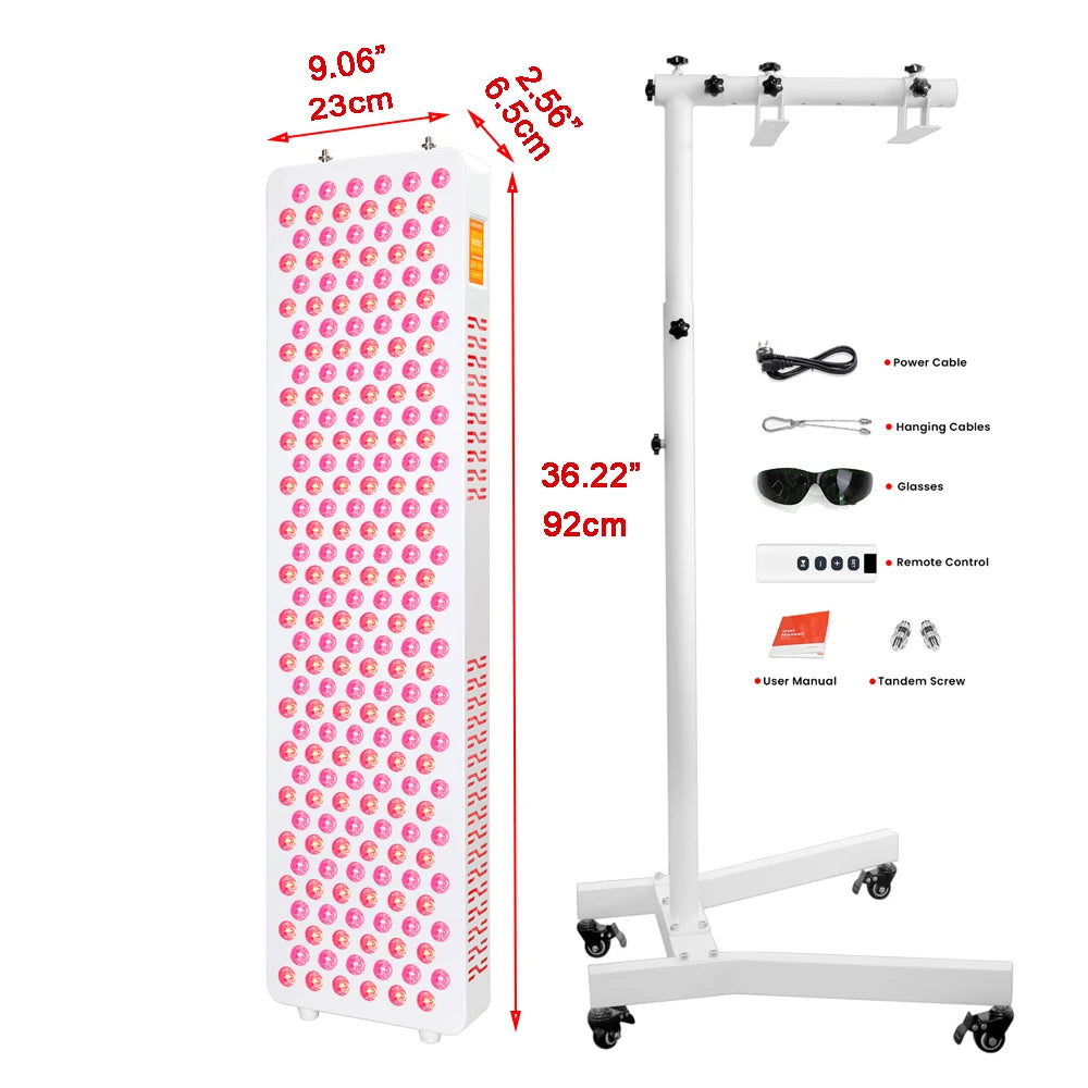 Professional Full Body Red Light Panel With Stand