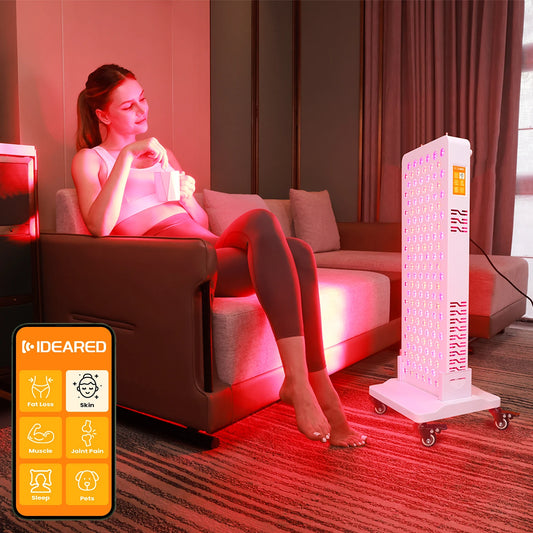 Smart Red Light Therapy Panel with Bluetooth & Touch Screen